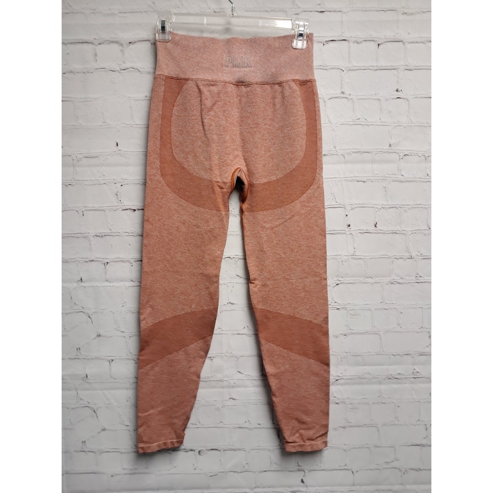 Pink Active Womens Peach Leggings-size Medium‎ - Picture 5 of 6